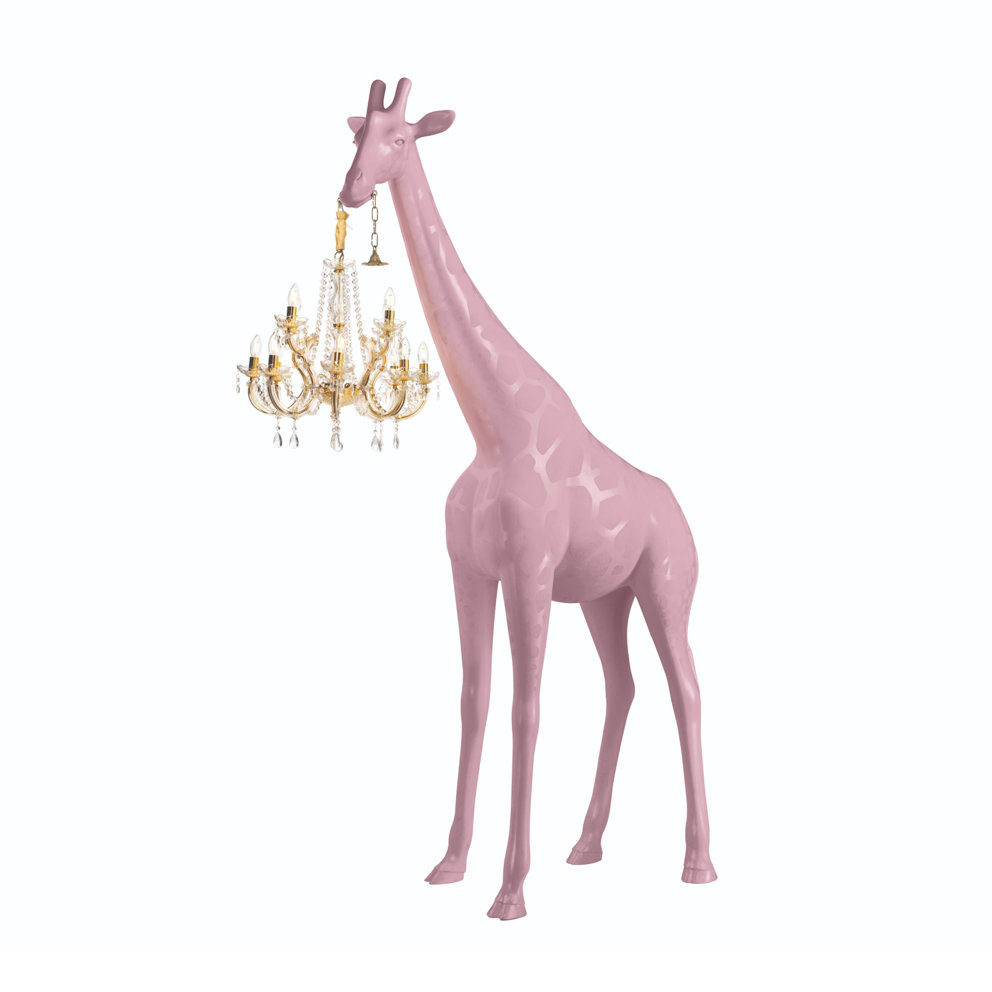 Giraffe Statue Floor Lamp | Qeeboo Giraffe in Love | Italianfurniture.com