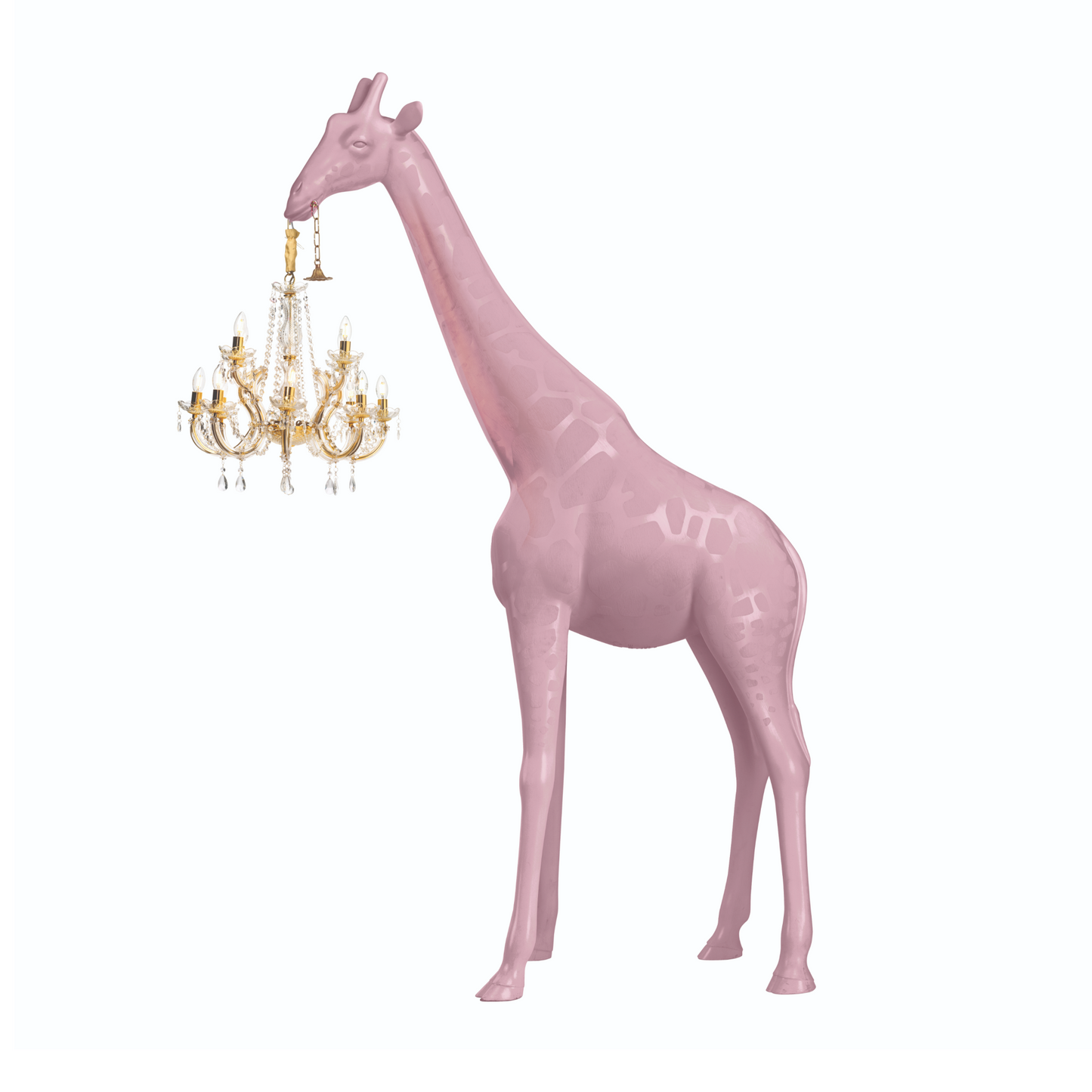 Giraffe Statue Floor Lamp | Qeeboo Giraffe in Love | Italianfurniture.com