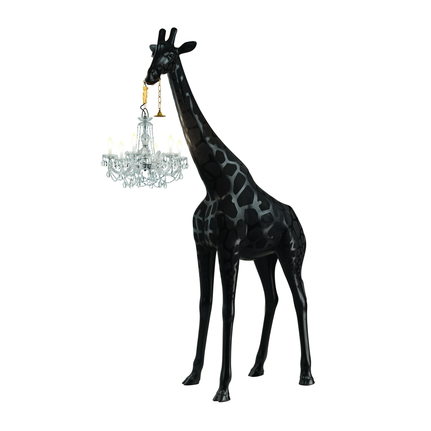 Outdoor Giraffe Statue Chandelier | Qeeboo Giraffe in Love | Italianfurniture.com