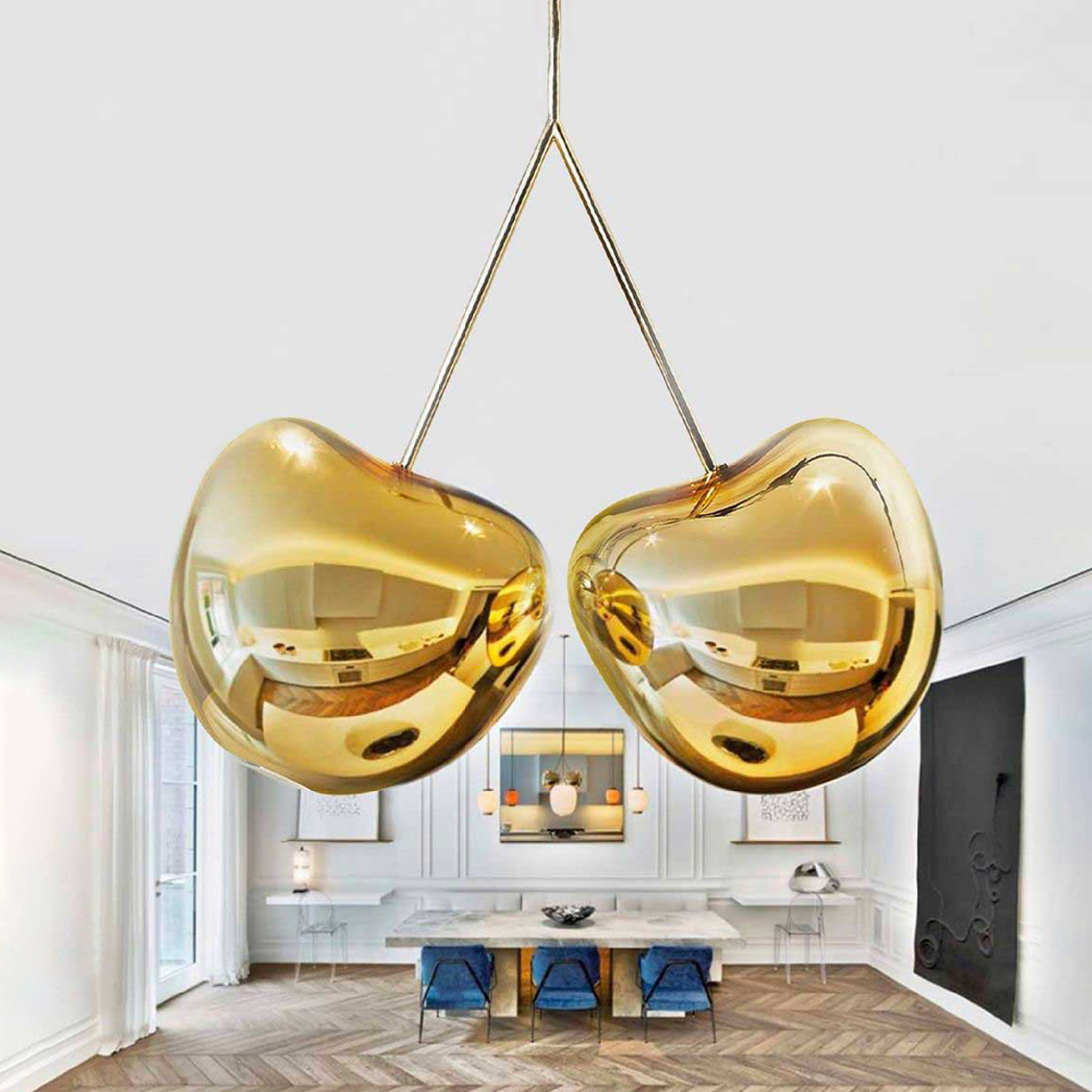 Modern Sculptural Chandelier | Qeeboo Cherry | Italianfurniture.com