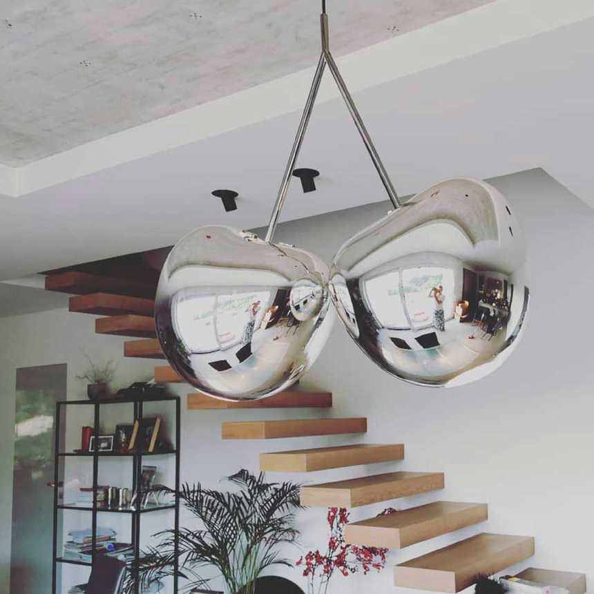 Modern Sculptural Chandelier | Qeeboo Cherry | Italianfurniture.com