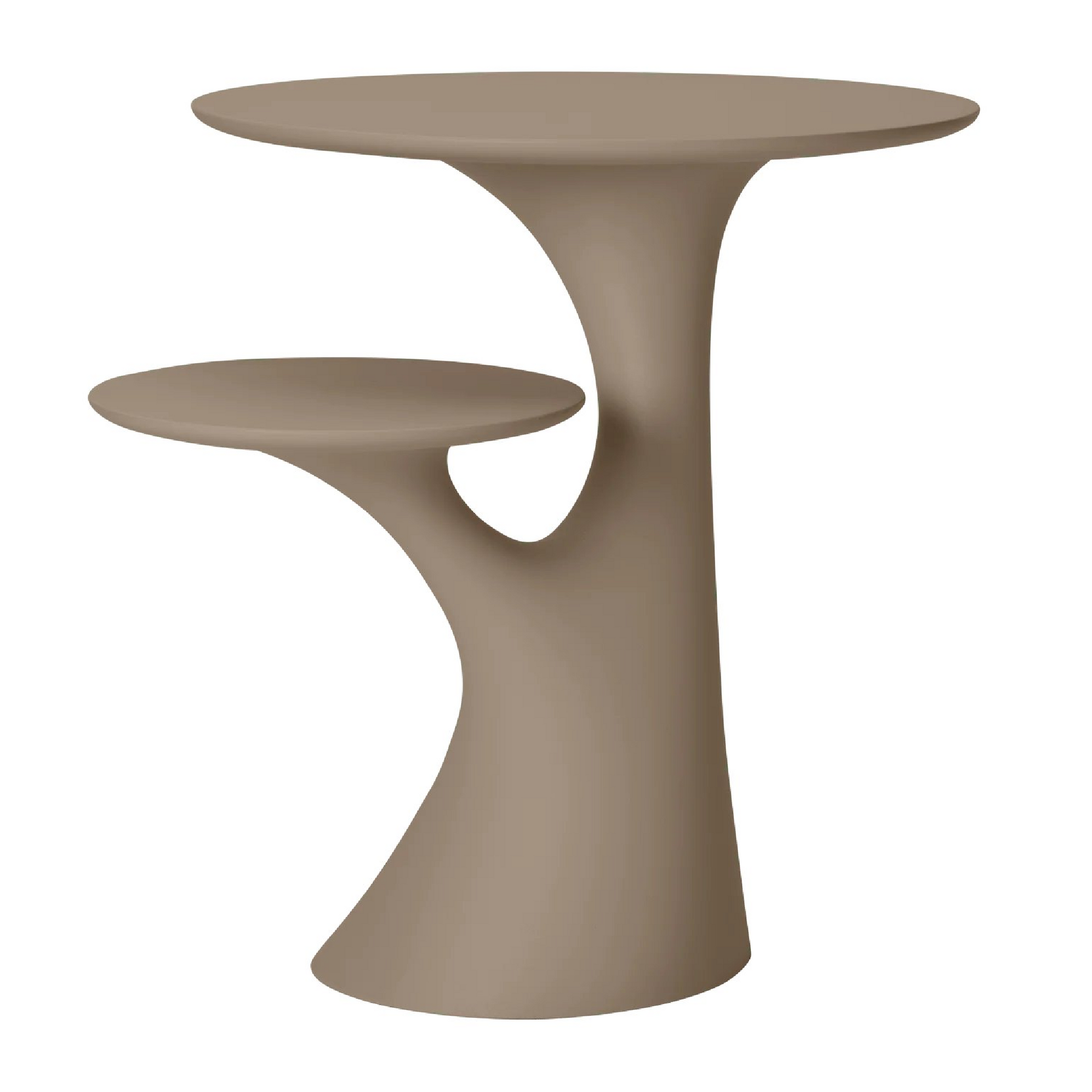 Two-Level Side Table | Qeeboo Rabbit Tree | Italianfurniture.com