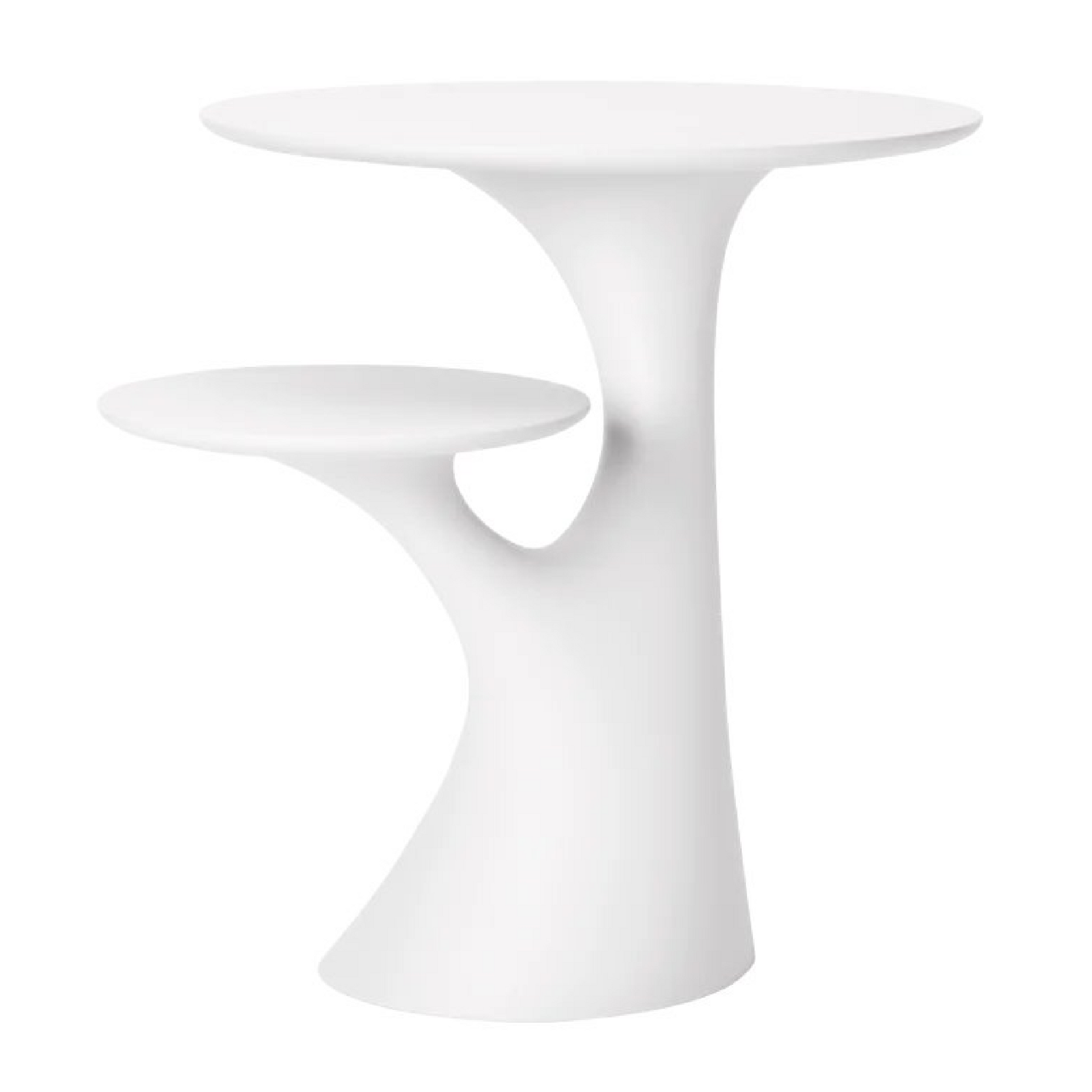 Two-Level Side Table | Qeeboo Rabbit Tree | Italianfurniture.com