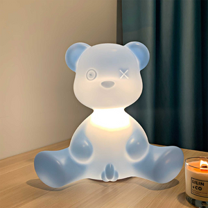 Colored Modern Table Lamp | Qeeboo Teddy Boy | italianfurniture.com