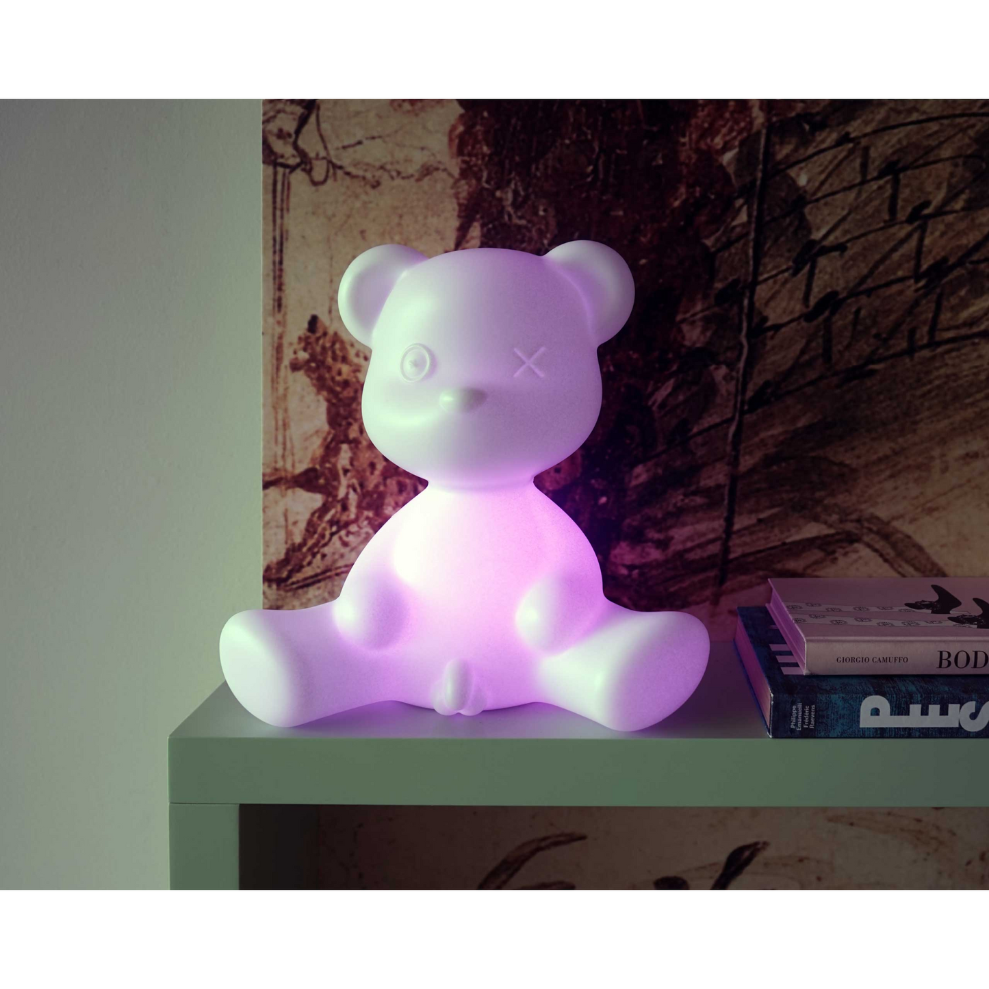 White Bear Rechargeable LED Lamp | Qeeboo Teddy Boy | Italianfurniture.com