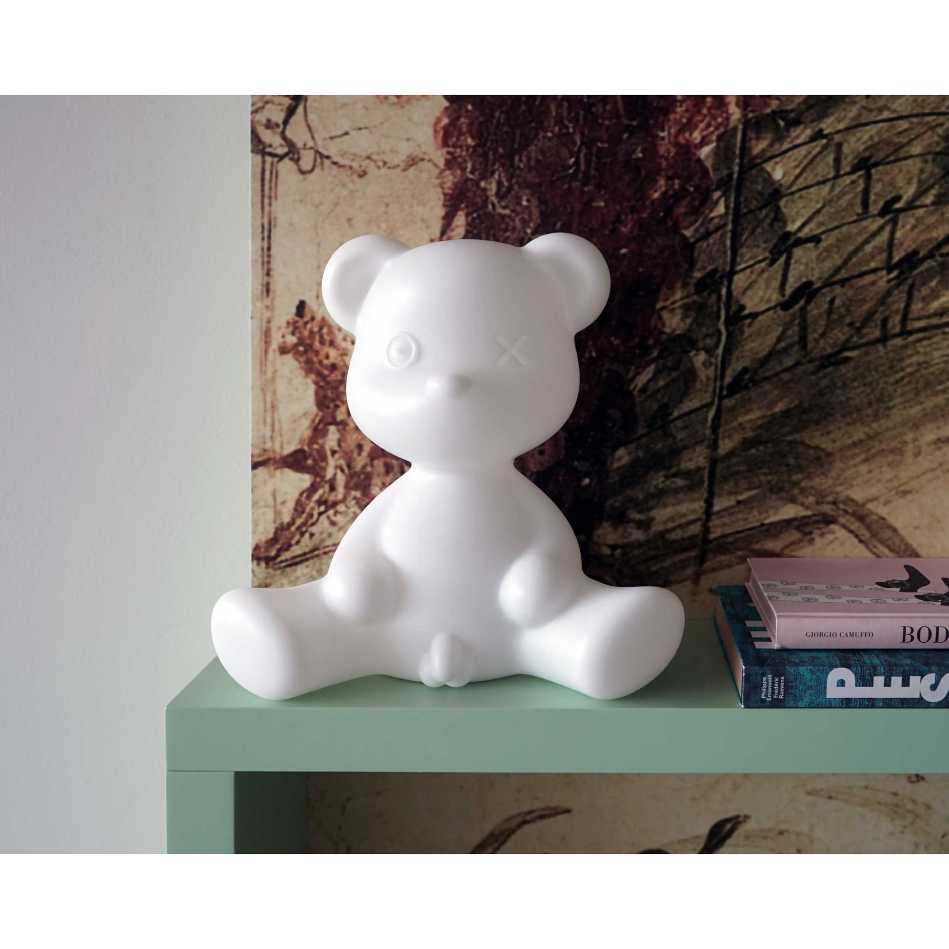 White Bear Rechargeable LED Lamp | Qeeboo Teddy Boy | Italianfurniture.com