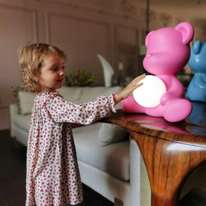 Rechargeable Table Lamp | Qeeboo Teddy Girl | Italianfurniture.com