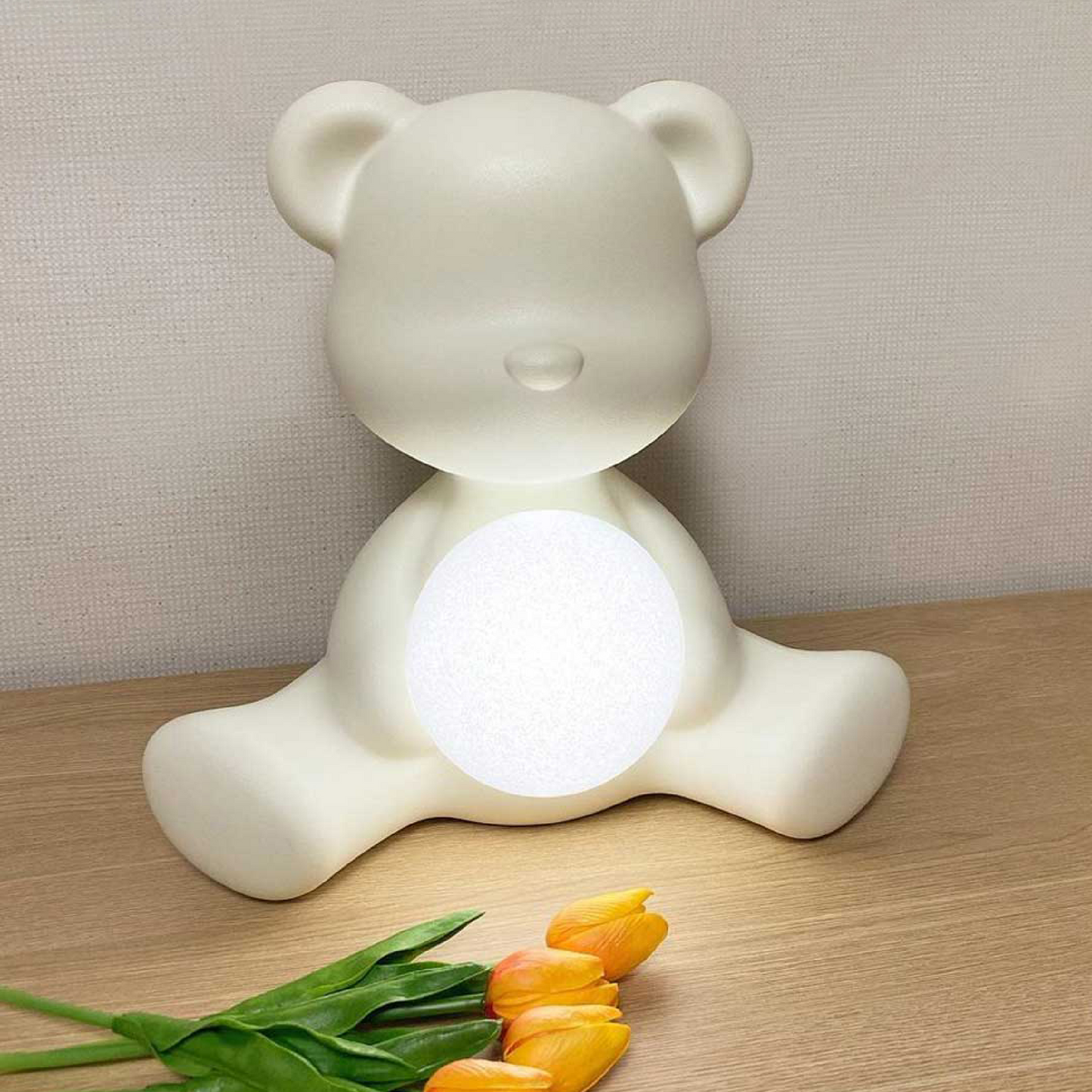 Rechargeable Table Lamp | Qeeboo Teddy Girl | Italianfurniture.com