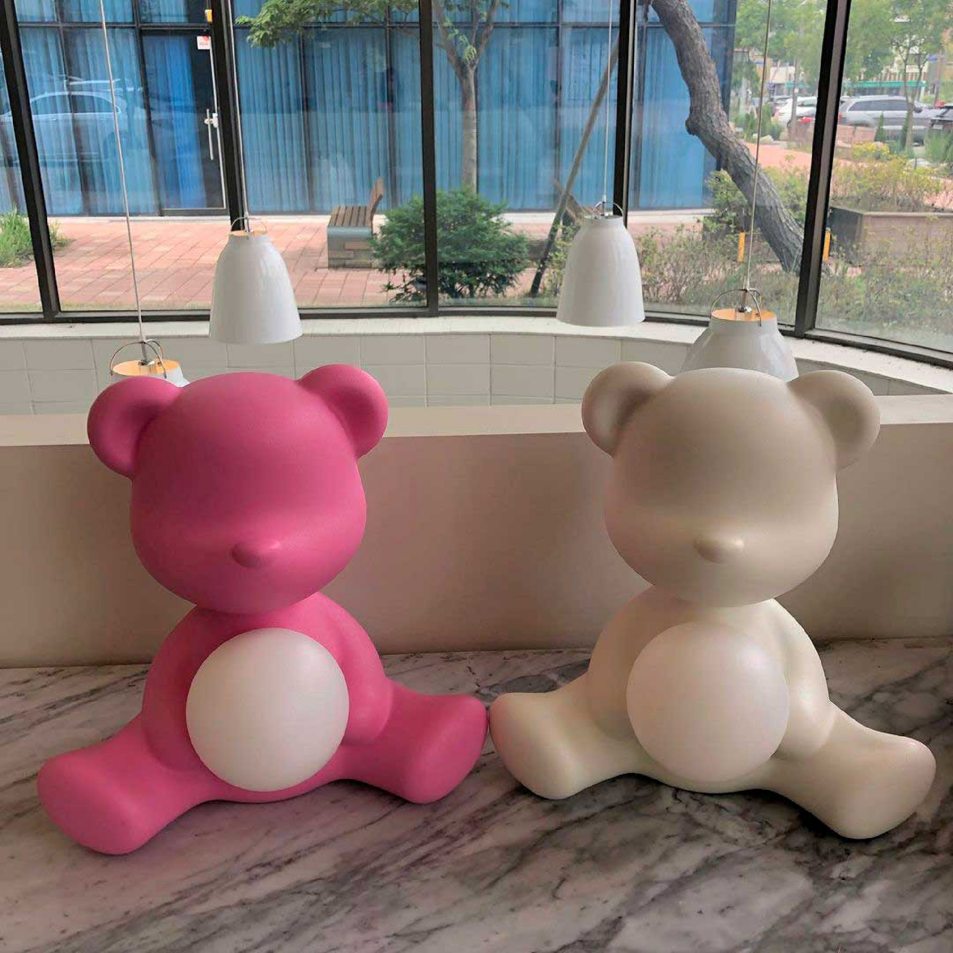 Rechargeable Table Lamp | Qeeboo Teddy Girl | Italianfurniture.com