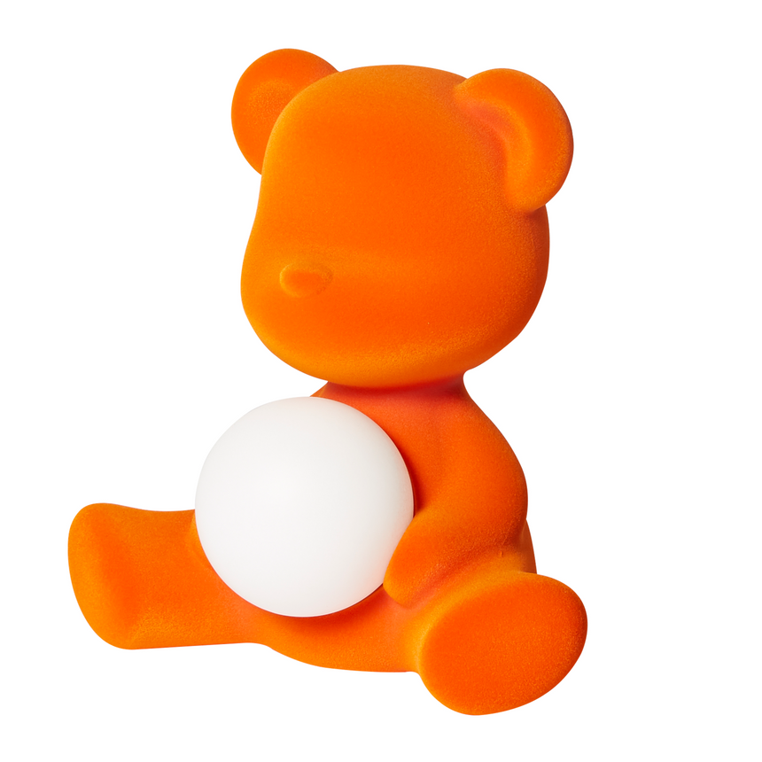 Velvet Rechargeble Table Lamp | Qeeboo Teddy Girl | Italianfurniture.com