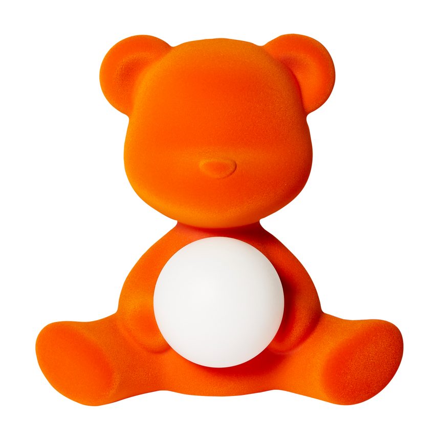 Velvet Rechargeble Table Lamp | Qeeboo Teddy Girl | Italianfurniture.com