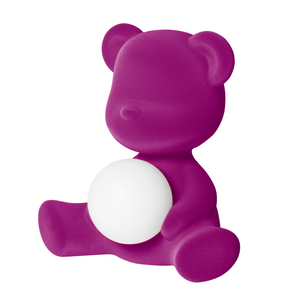 Velvet Rechargeble Table Lamp | Qeeboo Teddy Girl | Italianfurniture.com