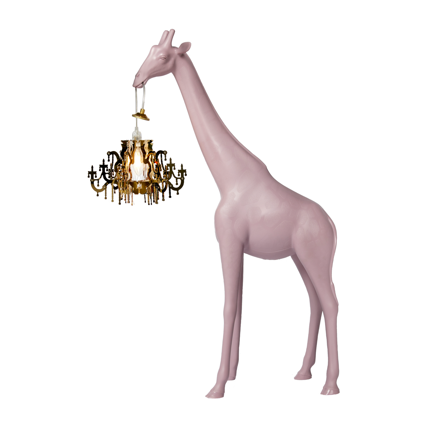 Animal Statue Table Lamp XS | Qeeboo Giraffe in Love | Oroatrade.com