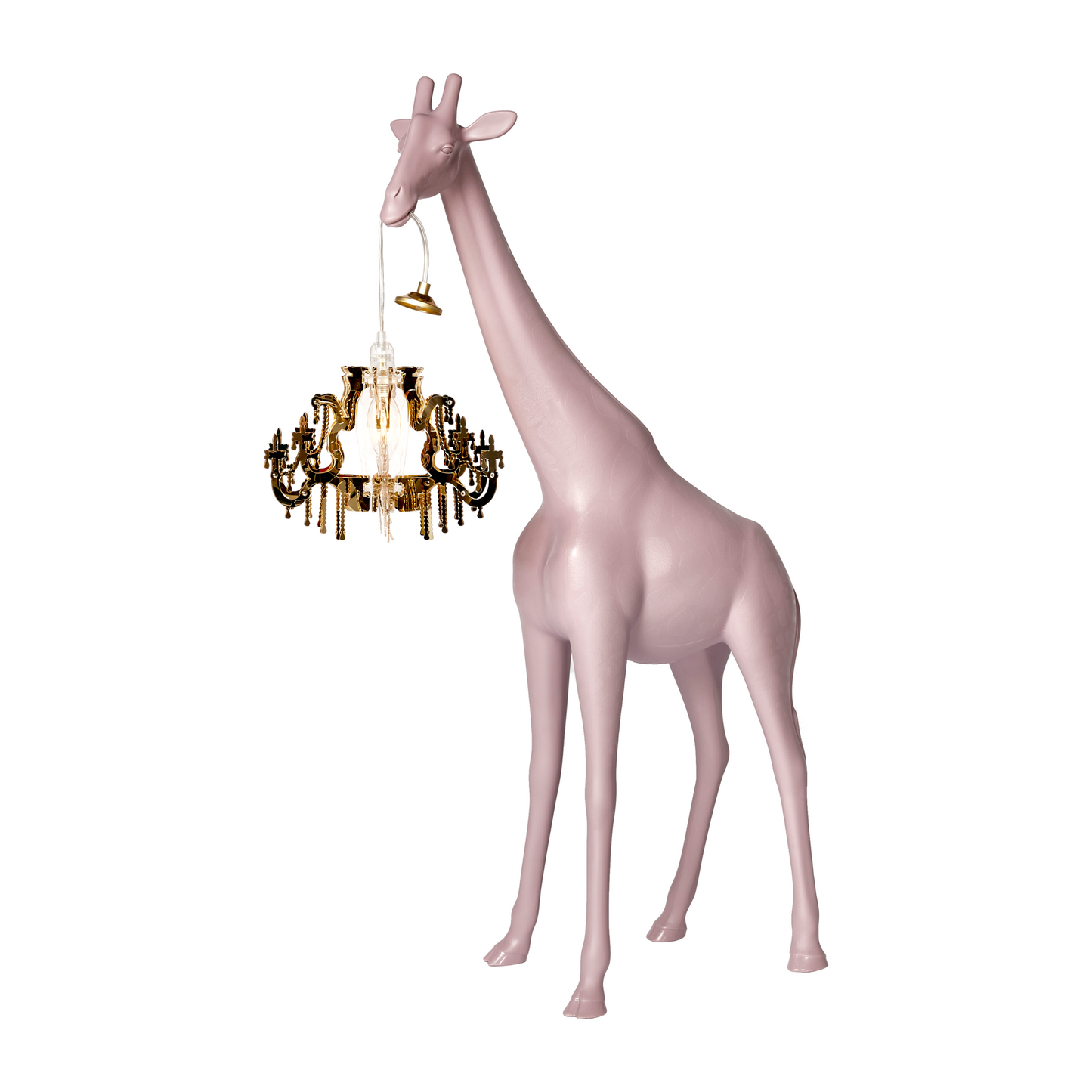 Animal Statue Table Lamp XS | Qeeboo Giraffe in Love | Oroatrade.com