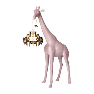 Animal Statue Table Lamp XS | Qeeboo Giraffe in Love | Oroatrade.com