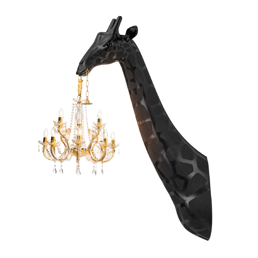 Animal Head Wall Lamp | Qeeboo Giraffe in Love | Italianfurniture.com