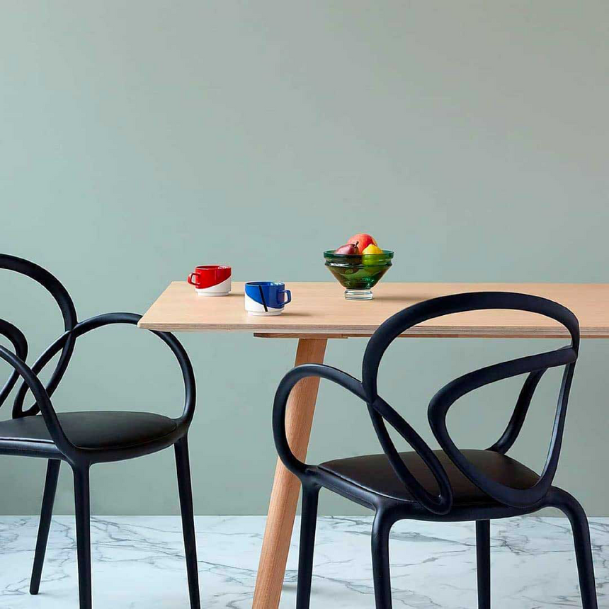 Tangled Dining Chairs (2) | Qeeboo Loop | Italianfurniture.com