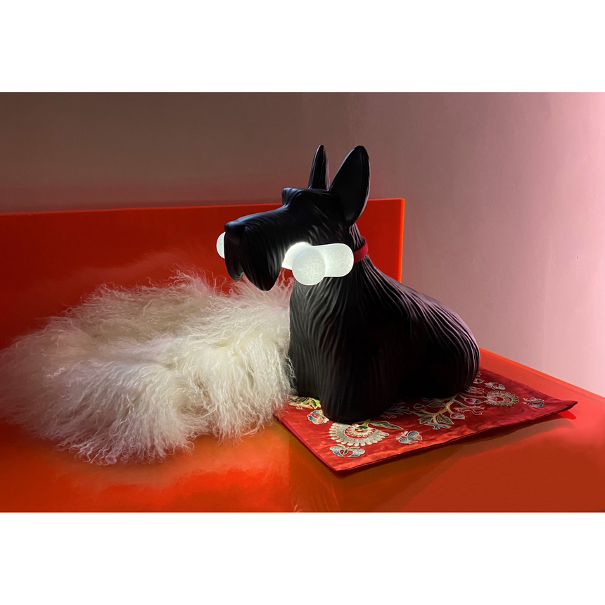 Decorative Dog Wireless Lamp | Qeeboo Scottie | Italianfurniture.com