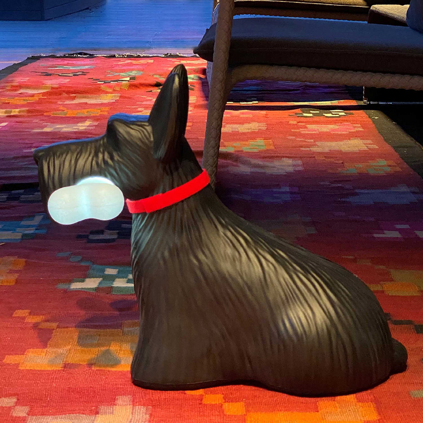 Decorative Dog Wireless Lamp | Qeeboo Scottie | Italianfurniture.com