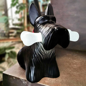 Decorative Dog Wireless Lamp | Qeeboo Scottie | Italianfurniture.com