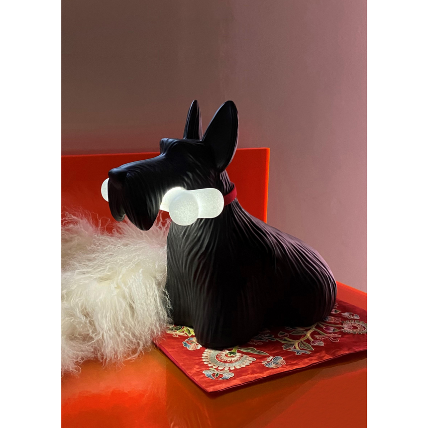 Decorative Dog Wireless Lamp | Qeeboo Scottie | Italianfurniture.com