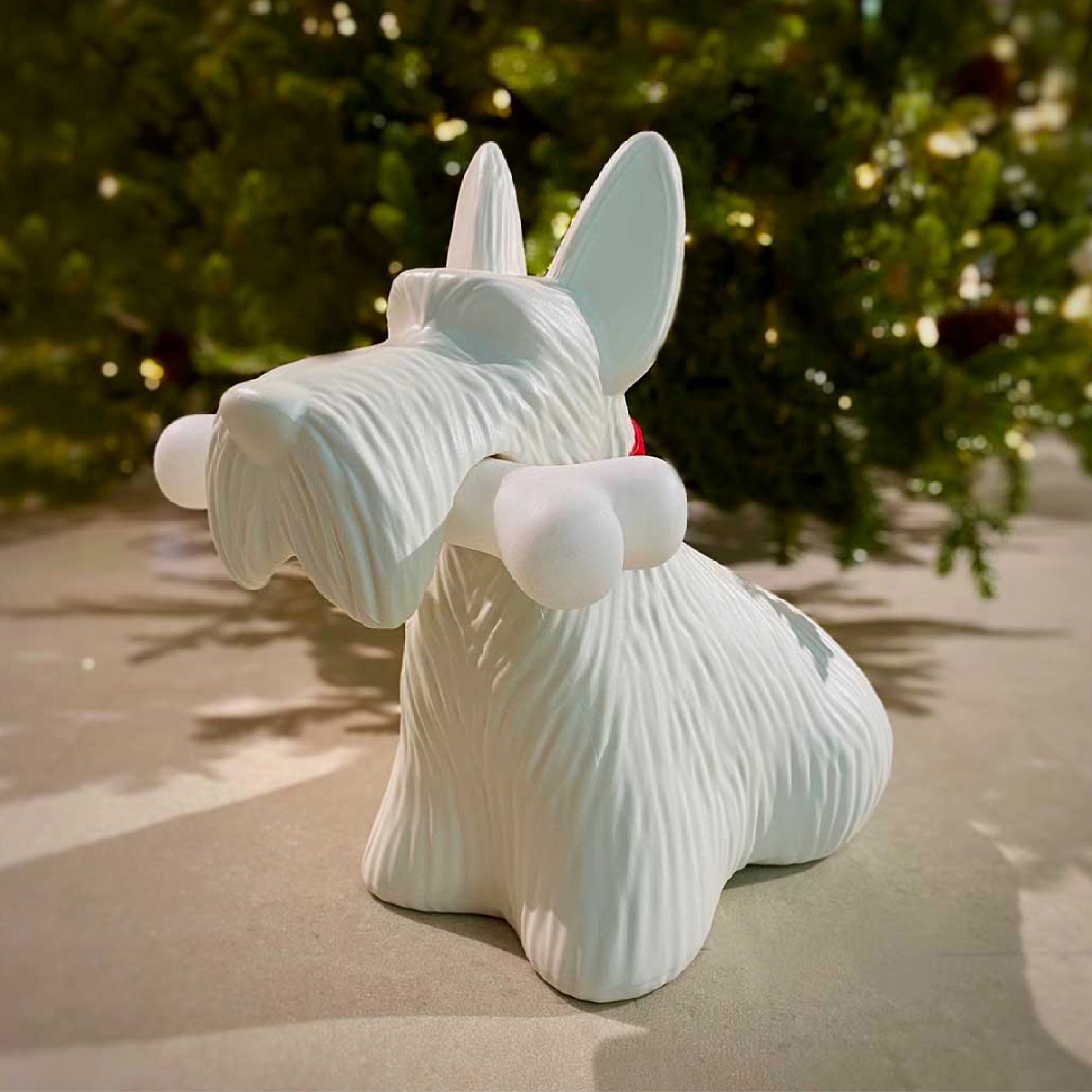 Decorative Dog Wireless Lamp | Qeeboo Scottie | Italianfurniture.com