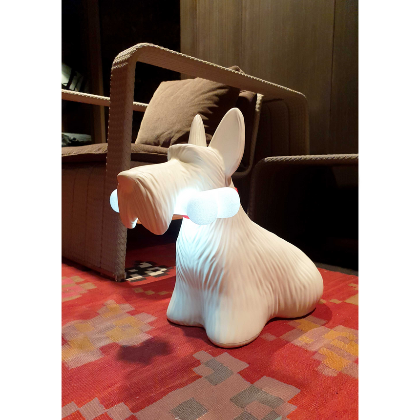 Decorative Dog Wireless Lamp | Qeeboo Scottie | Italianfurniture.com