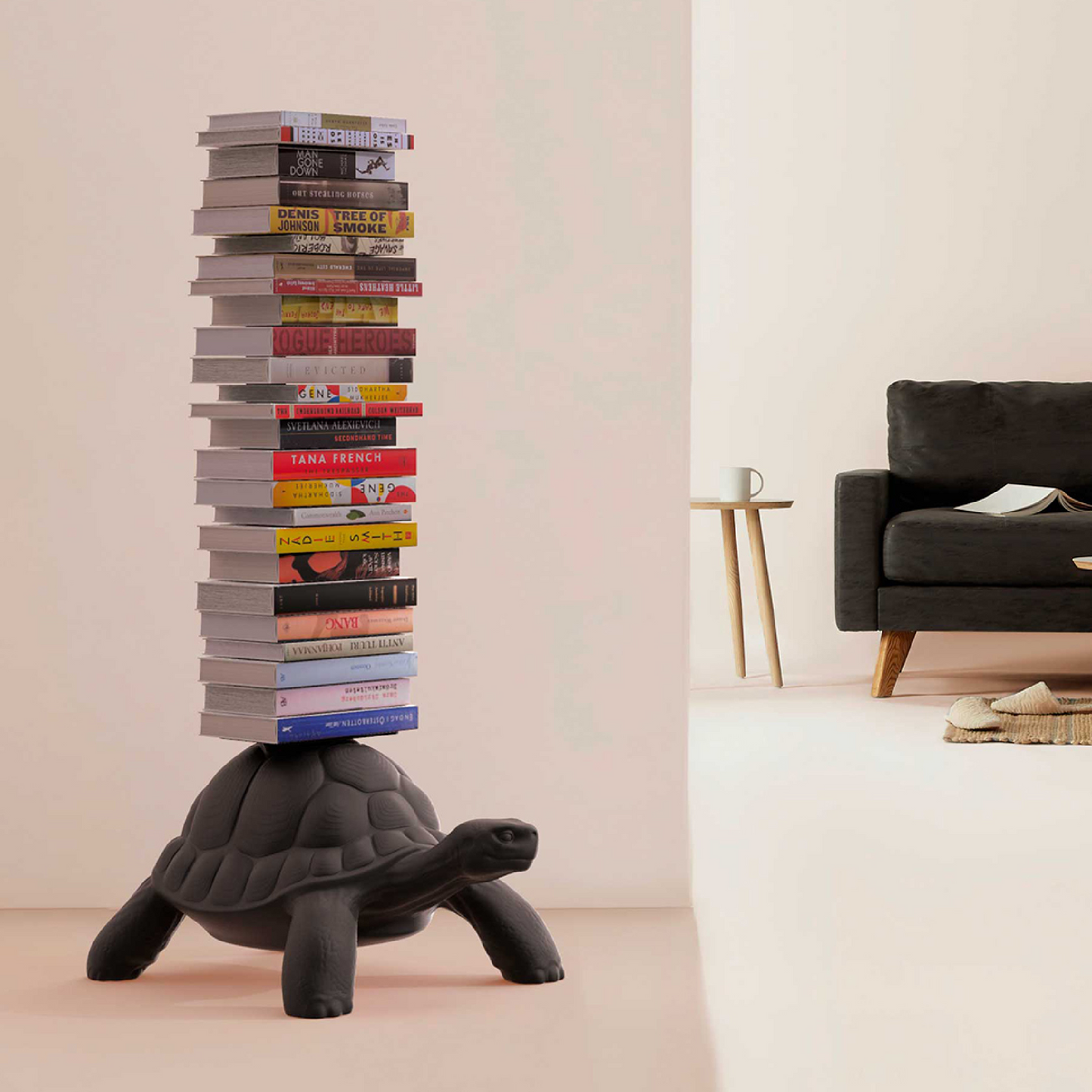 Modern Decorative Bookcase | Qeeboo Turtle Carry | Italianfurniture.com