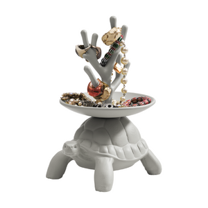 Ceramic Jewelry Tree XS | Qeeboo Turtle Carry | Italianfurniture.com
