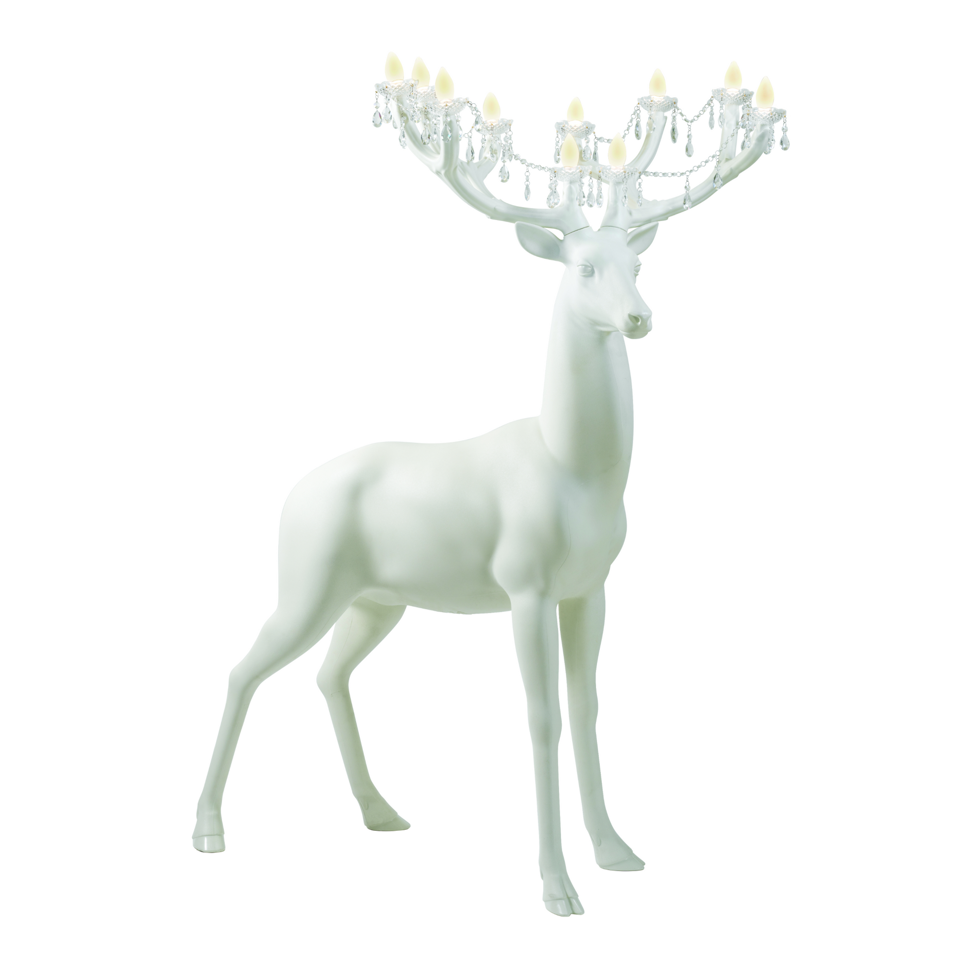 Deer Sculpture Indoor/Outdoor Lamp | Qeeboo Sherwood | Italianfurniture.com