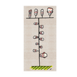 Human Faces Carpet 3'3" x 6'7" | Qeeboo Family Tree | Italianfurniture.com