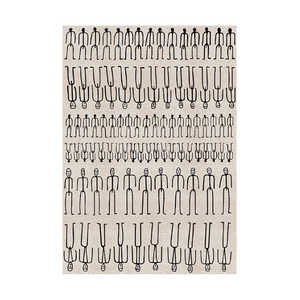 Human Line Art Carpet | Qeeboo Parade | Italianfurniture.com