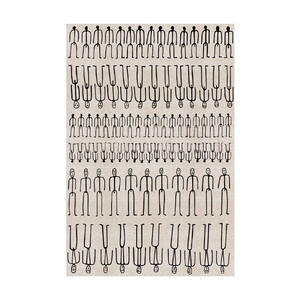 Human Line Art Carpet | Qeeboo Parade | Italianfurniture.com