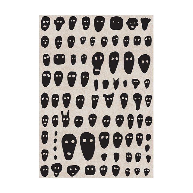 Graphic Art Carpet | Qeeboo Stencils | Italianfurniture.com