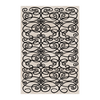 Sprial Pattern Beige Rug 10' x 6'7" | Qeeboo Kris Ruhs | Italianfurniture.com