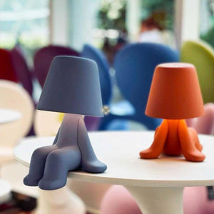 Sculptural Child Rechargeable LED Lamp | Qeeboo Sweet Brothers | Italianfurniture.com