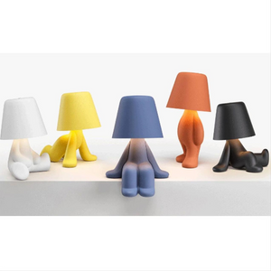 Sculptural Child Rechargeable LED Lamp | Qeeboo Sweet Brothers | Italianfurniture.com