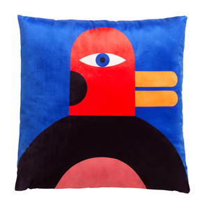 Graphic Print Cushion | Qeeboo Oggian | Italianfurniture.com