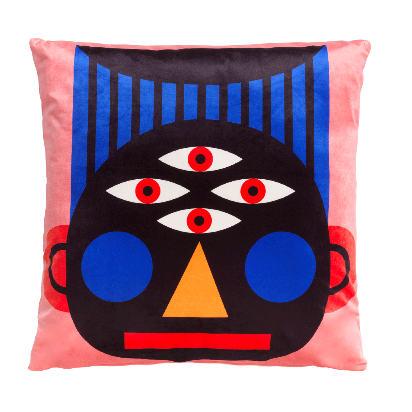 Graphic Print Cushion | Qeeboo Oggian | Italianfurniture.com