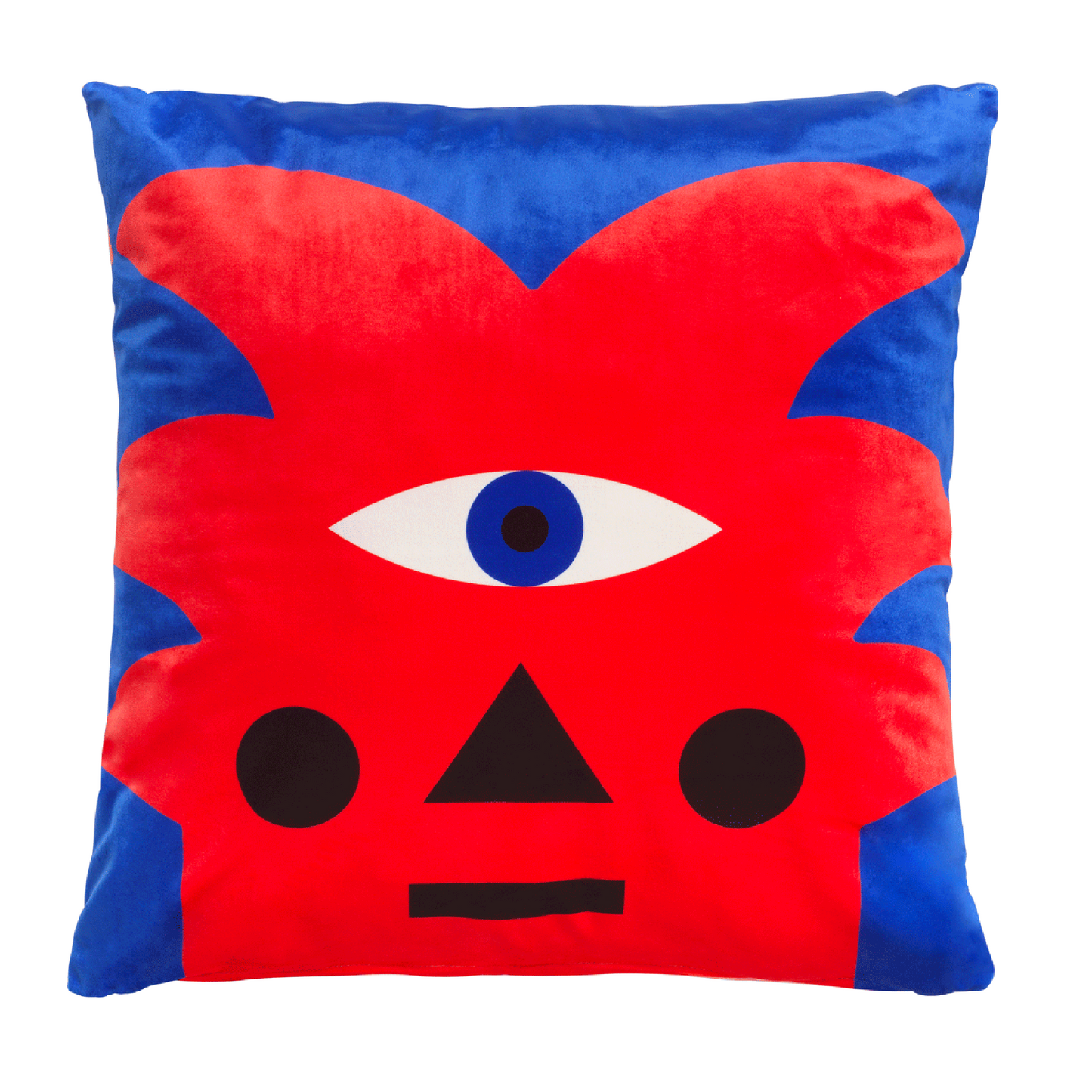 Graphic Print Cushion | Qeeboo Oggian | Italianfurniture.com