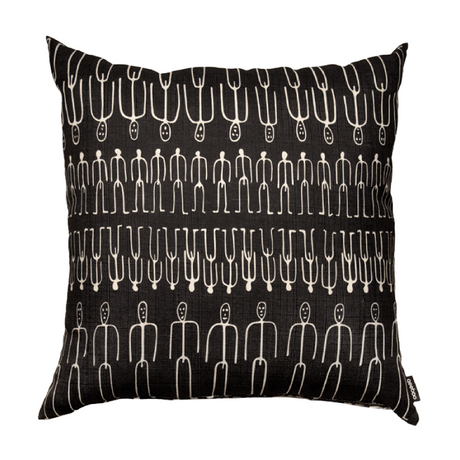 Faces Beige Cushion | Qeeboo People | Italianfurniture.com