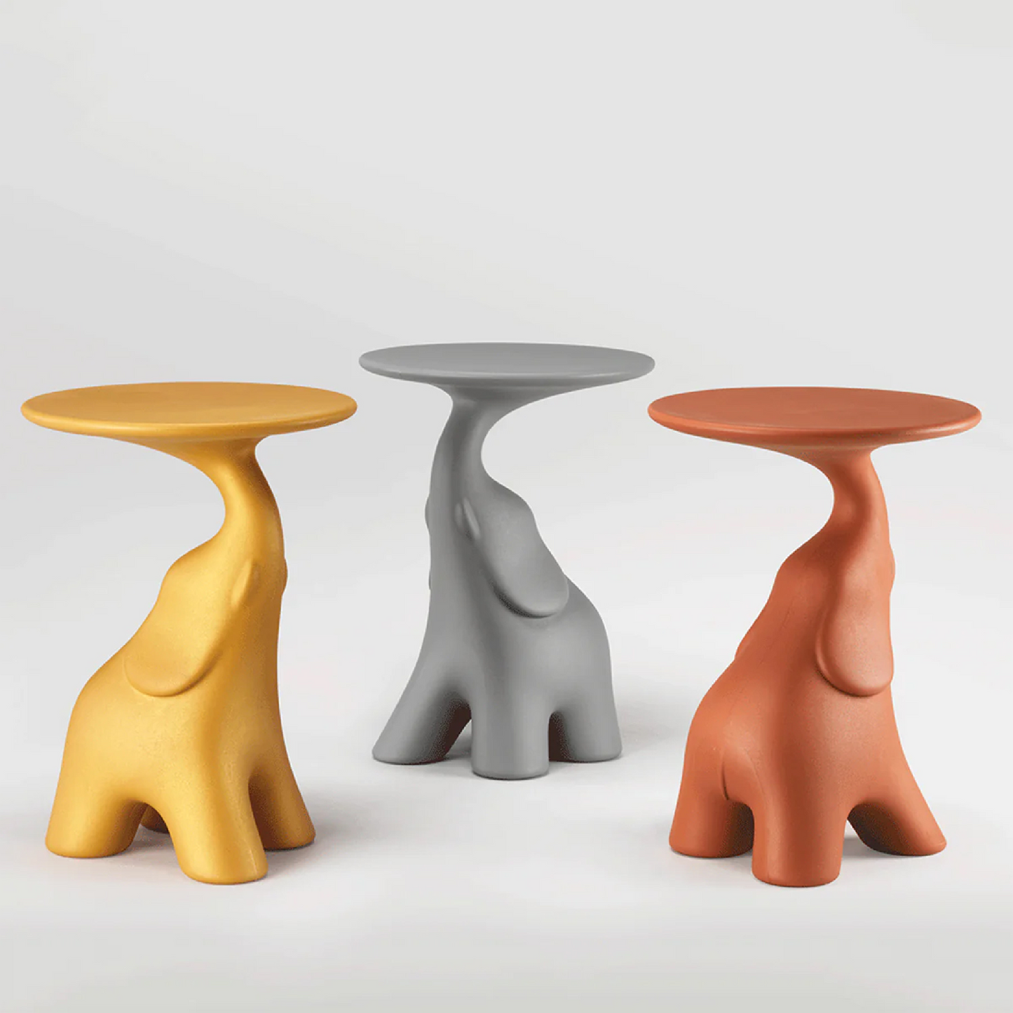 Elephant-Shaped Side Table | Qeeboo Pako | Italianfurniture.com