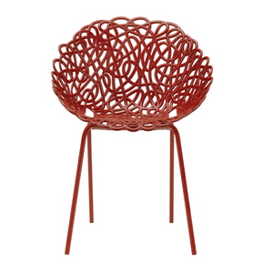 Twisted Indoor/Outdoor Chair Set (2) | Qeeboo Bacana | Italianfurniture.com