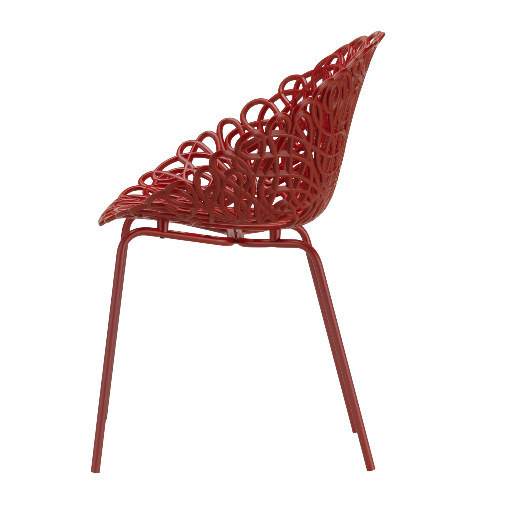 Twisted Indoor/Outdoor Chair Set (2) | Qeeboo Bacana | Italianfurniture.com