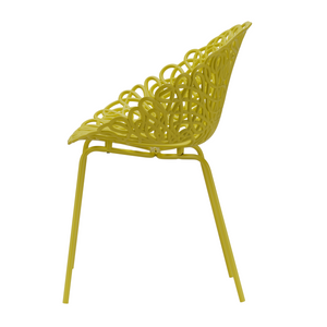 Twisted Indoor/Outdoor Chair Set (2) | Qeeboo Bacana | Italianfurniture.com