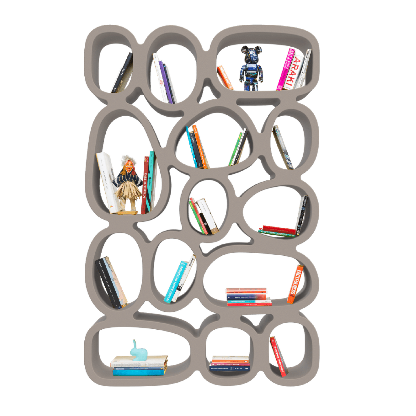 Abstract Sectioned Bookcase | Qeeboo Koibuchi | Italianfurniture.com