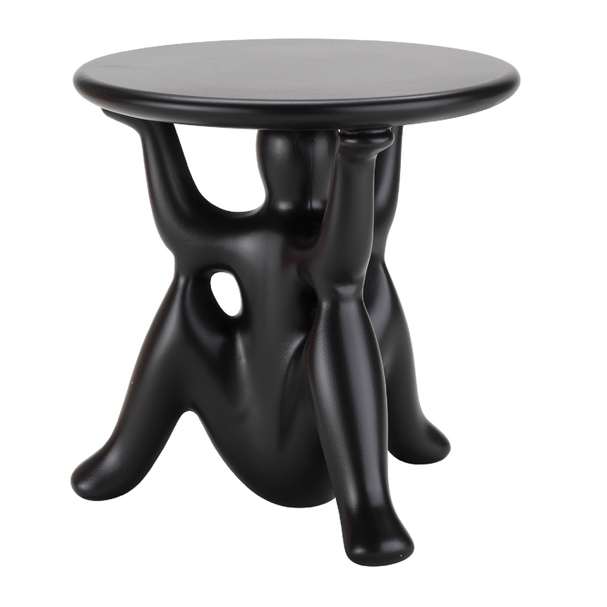 Molded Sculptural Side Table | Qeeboo Helpyourself | Italianfurniture.com