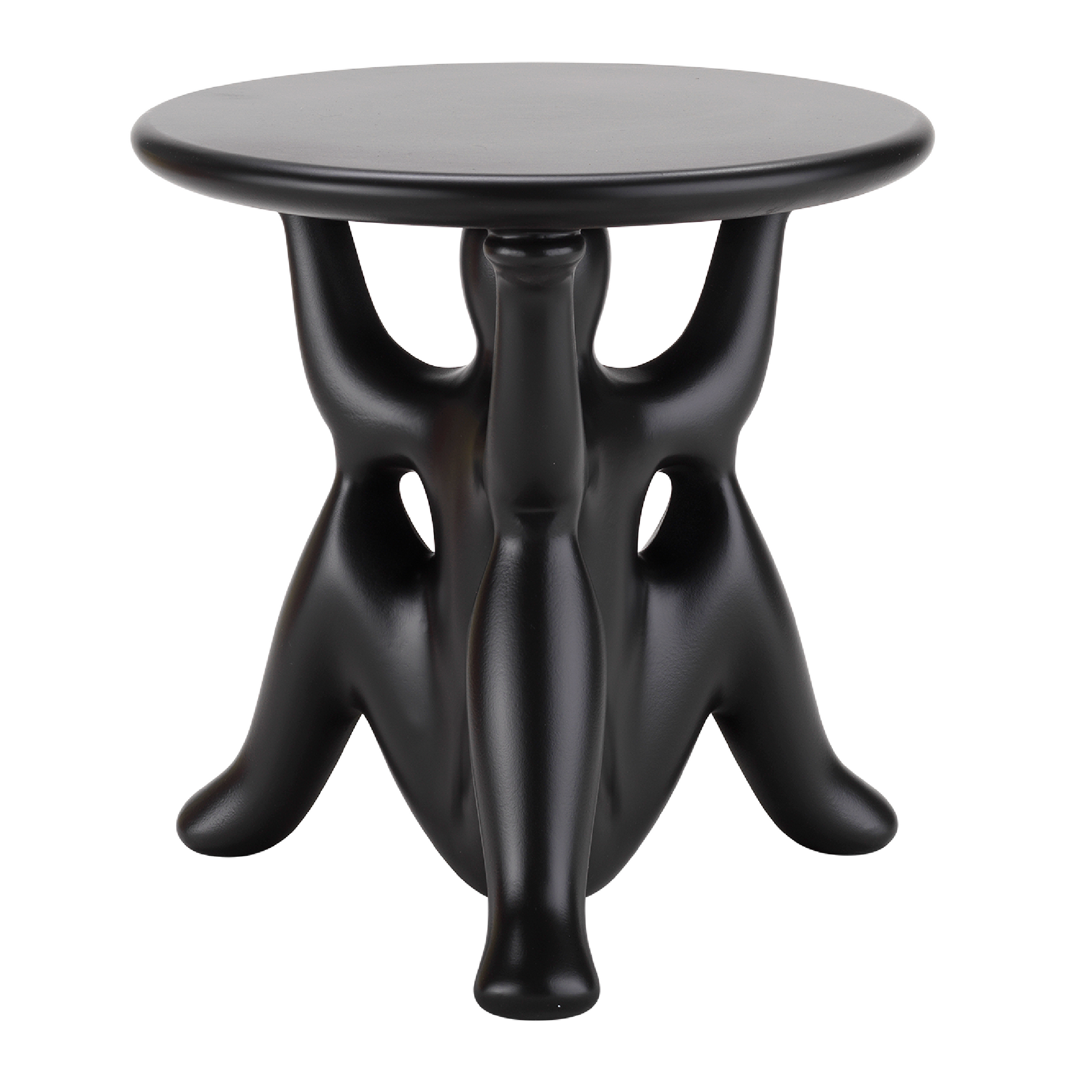 Molded Sculptural Side Table | Qeeboo Helpyourself | Italianfurniture.com