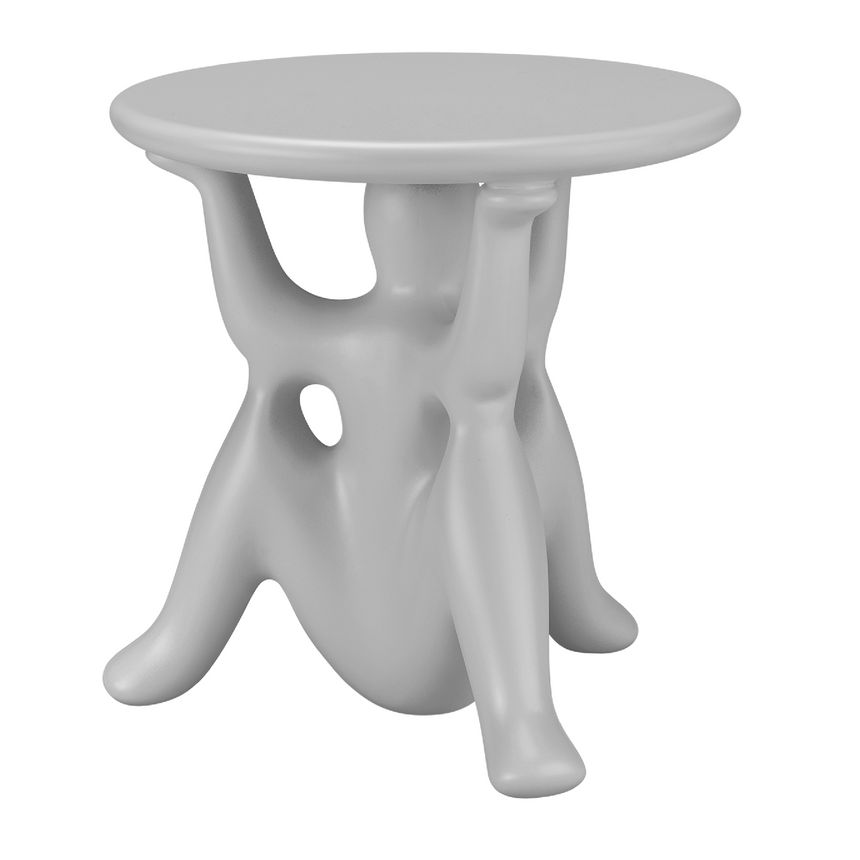 Molded Sculptural Side Table | Qeeboo Helpyourself | Italianfurniture.com