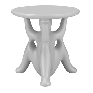 Molded Sculptural Side Table | Qeeboo Helpyourself | Italianfurniture.com